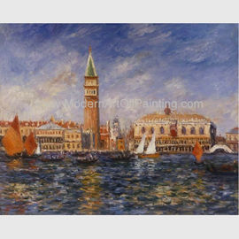 Renoir Empresyonist Tablolar Sanat Reprodüksiyonu Tuval Üzerine Doges Sarayı Venedik