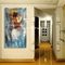 El yapımı Çıplak Bayan Yağlıboya Oturma Odası İçin Soyut İnsan Figürü Resimleri