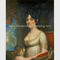 Noblewoman Yağlıboya Resim Reprodüksiyon Klasik Portre sanatı Tuval üzerine elle boyanmış