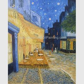 Van Gogh Cafe Terrace At Night , Kırsal Van Gogh Kanvas Reprodüksiyonları