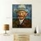Vincent Van Gogh Tabloları Ev Dekoru İçin Tuval Üzerine Otoportre Reprodüksiyonu