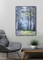 Oturma Odası Orman Ağacı Boyama için Soyut Manzara Modern Sanat Yağlıboya Resim